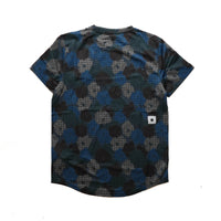 ランニングTシャツ  Flower Combat T-shirt - Blue Aop [メンズ]