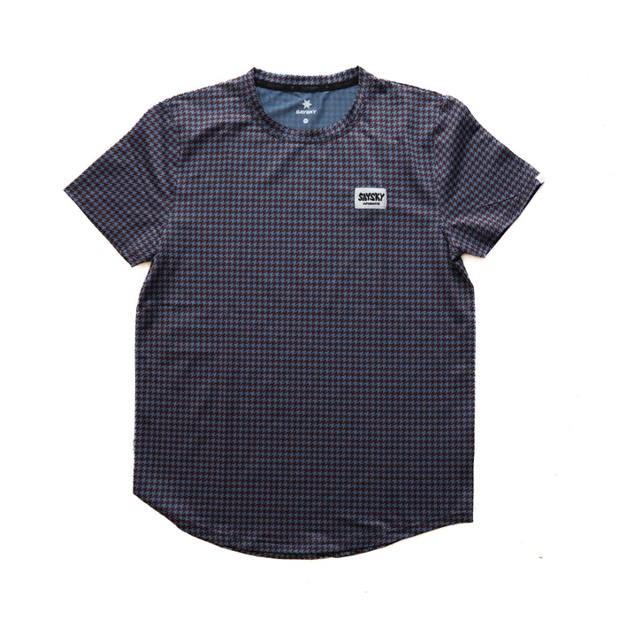 ランニングTシャツ Houndstooth Combat T-shirt - Blue Aop [メンズ]