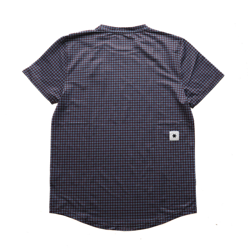ランニングTシャツ Houndstooth Combat T-shirt - Blue Aop [メンズ]