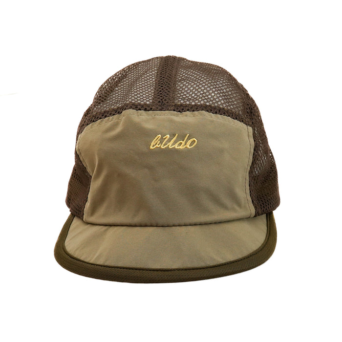 Short brim Aero cap / Olive Beige