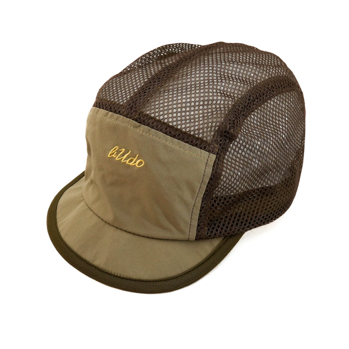 Short brim Aero cap / Olive Beige