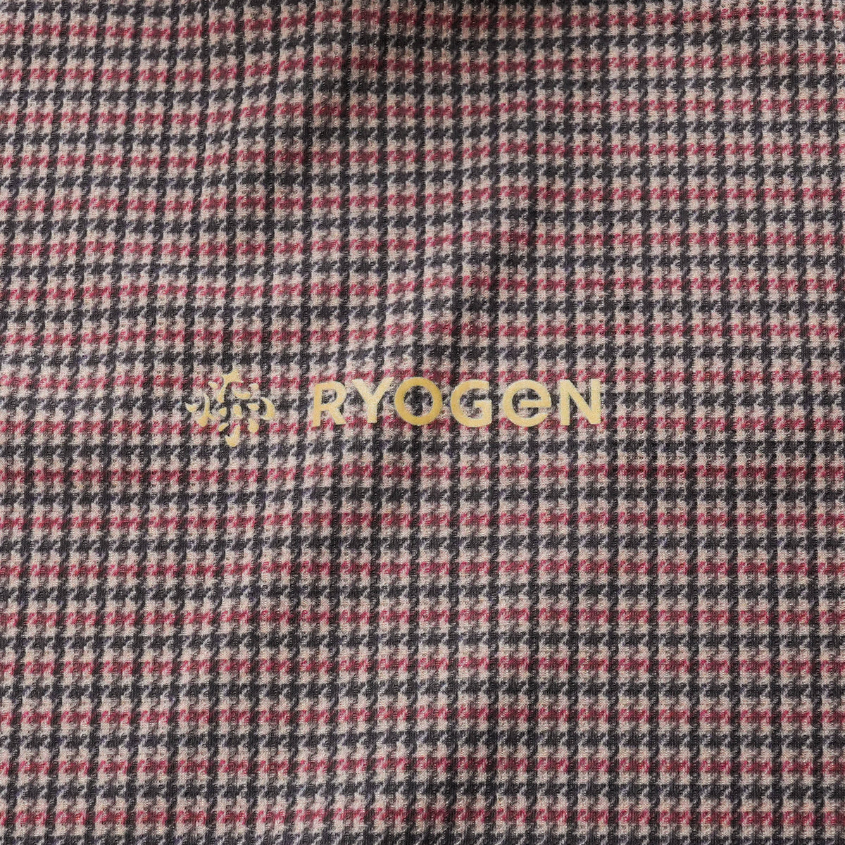 GUNCLUB MOCK NECK L/S TEE  BROWN