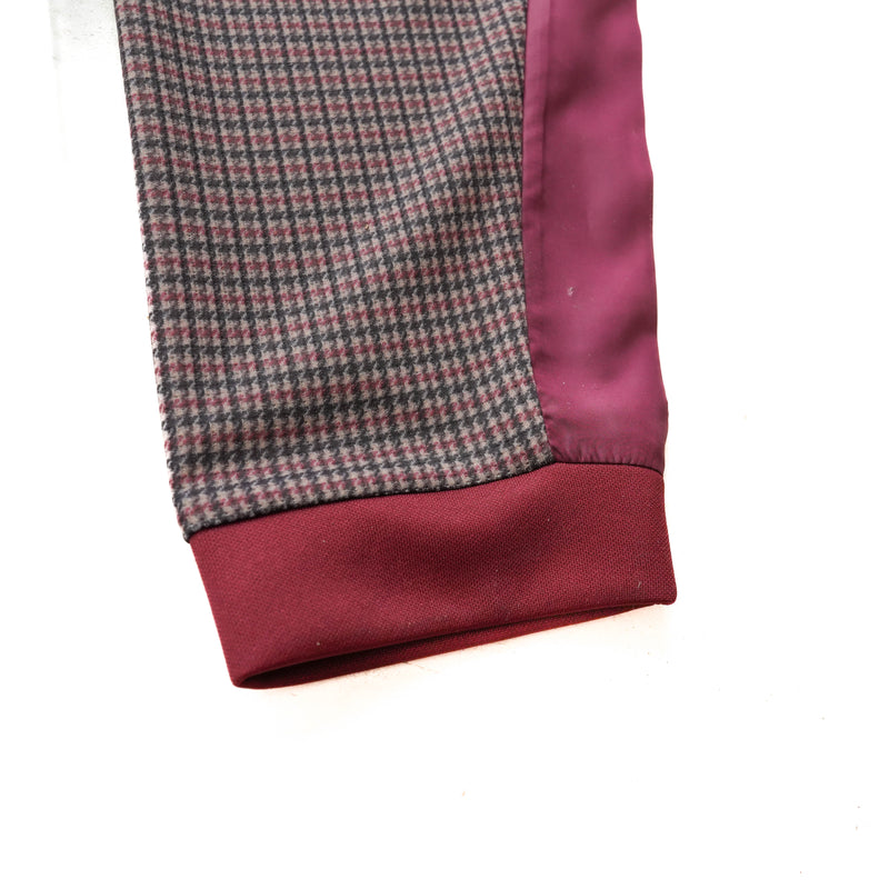 GUNCLUB MOCK NECK L/S TEE  BROWN