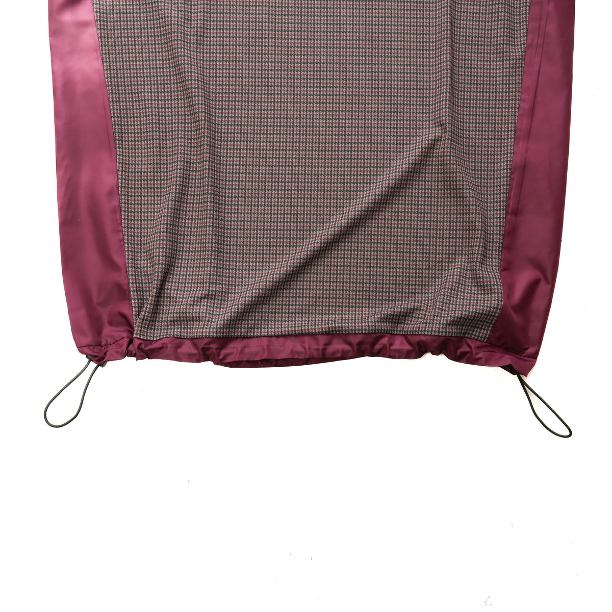 GUNCLUB MOCK NECK L/S TEE  BROWN