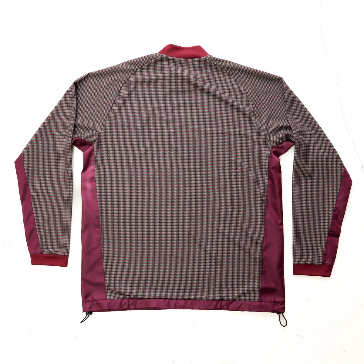 GUNCLUB MOCK NECK L/S TEE  BROWN