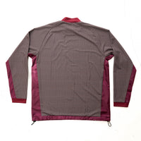 GUNCLUB MOCK NECK L/S TEE  BROWN