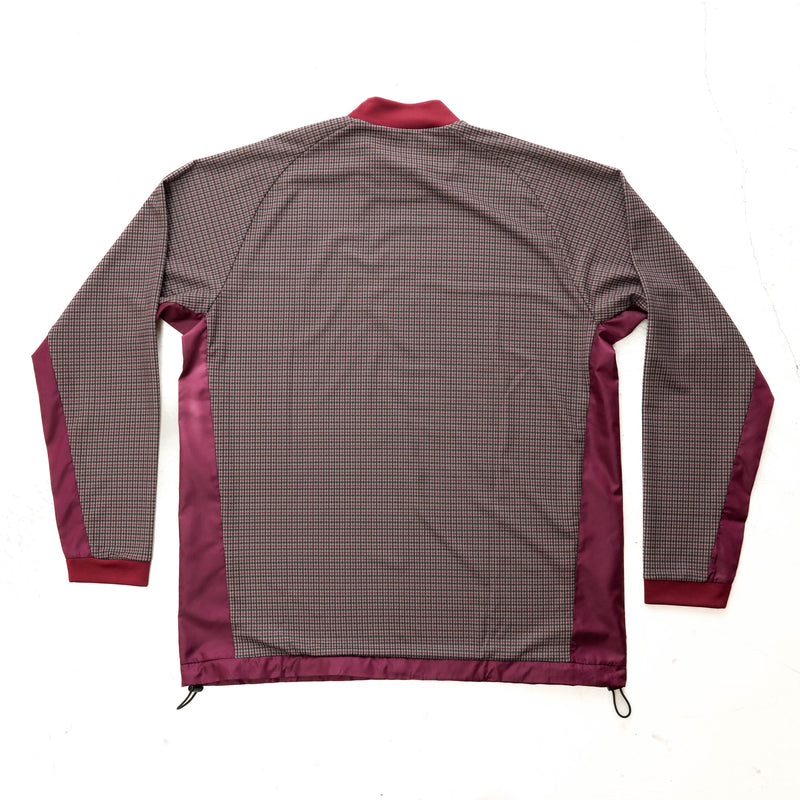 GUNCLUB MOCK NECK L/S TEE  BROWN