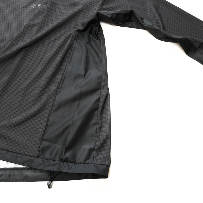 GUNCLUB MOCK NECK L/S TEE  BLACK