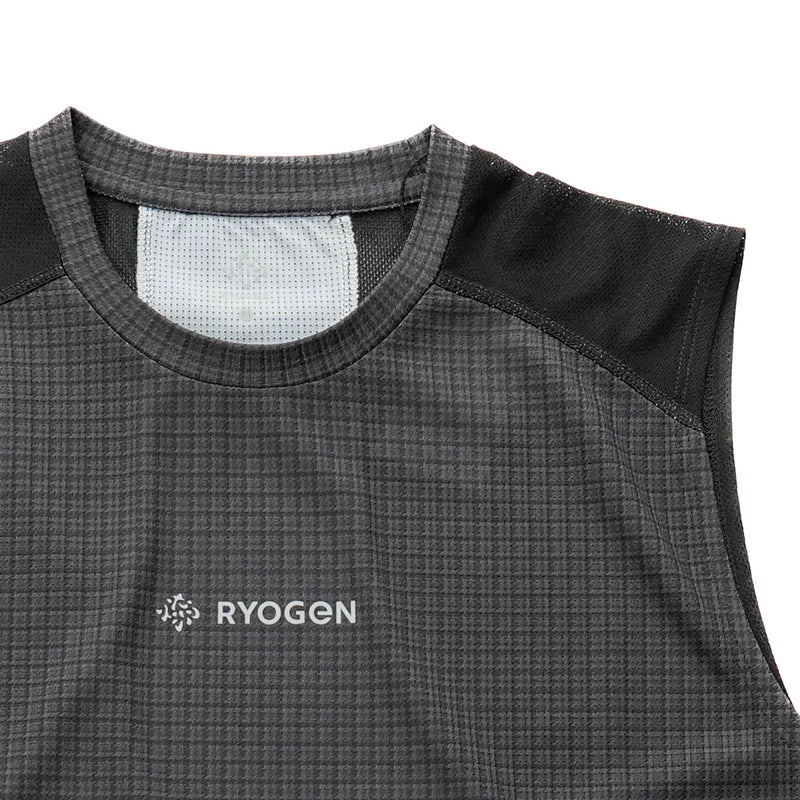 GUNCLUB SLEEVELESS  BLACK