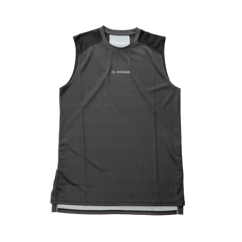 GUNCLUB SLEEVELESS  BLACK