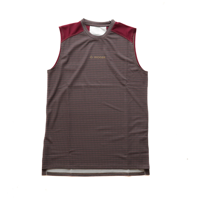 GUNCLUB SLEEVELESS  BROWN