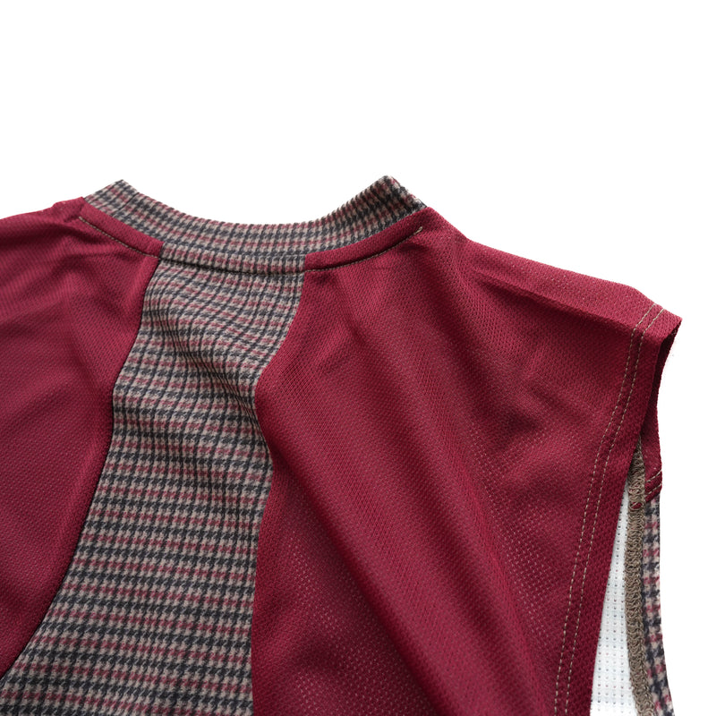 GUNCLUB SLEEVELESS  BROWN