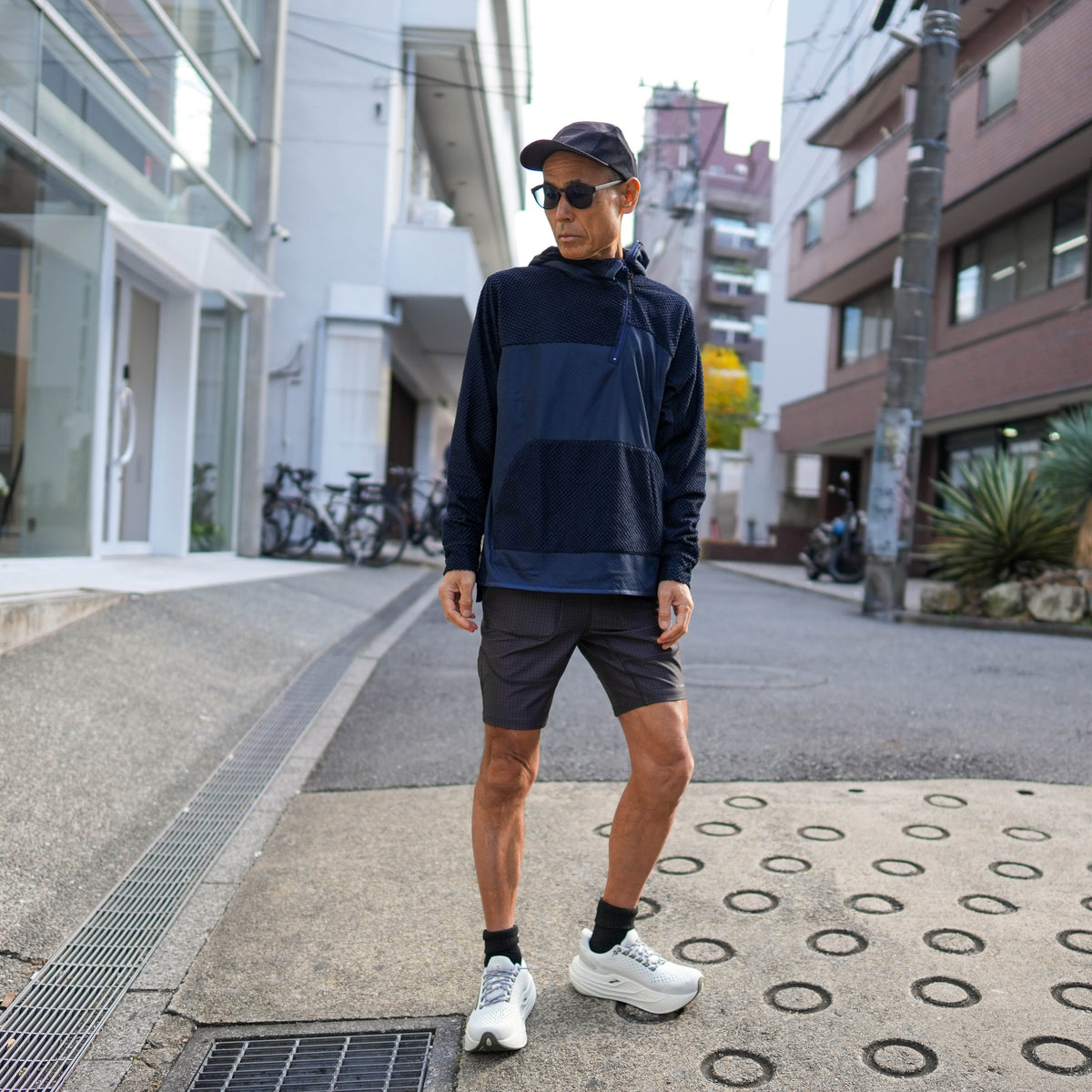 25FW Octa UTILITY HOODIE NAVY