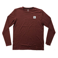 ランニングTシャツ（ロングスリーブ） STATEMENT PACE LONG SLEEVE - RED [メンズ]