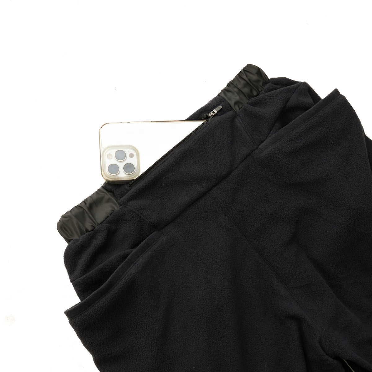 THRMO FLEECE EASY PANTS BLACK