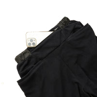 THRMO FLEECE EASY PANTS BLACK