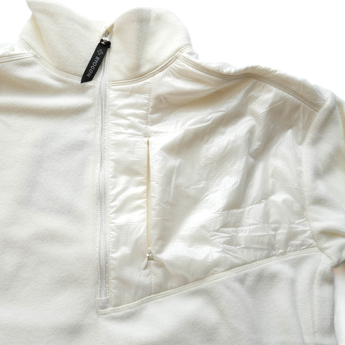 THERMO FLEECE PULLOVER WHITE