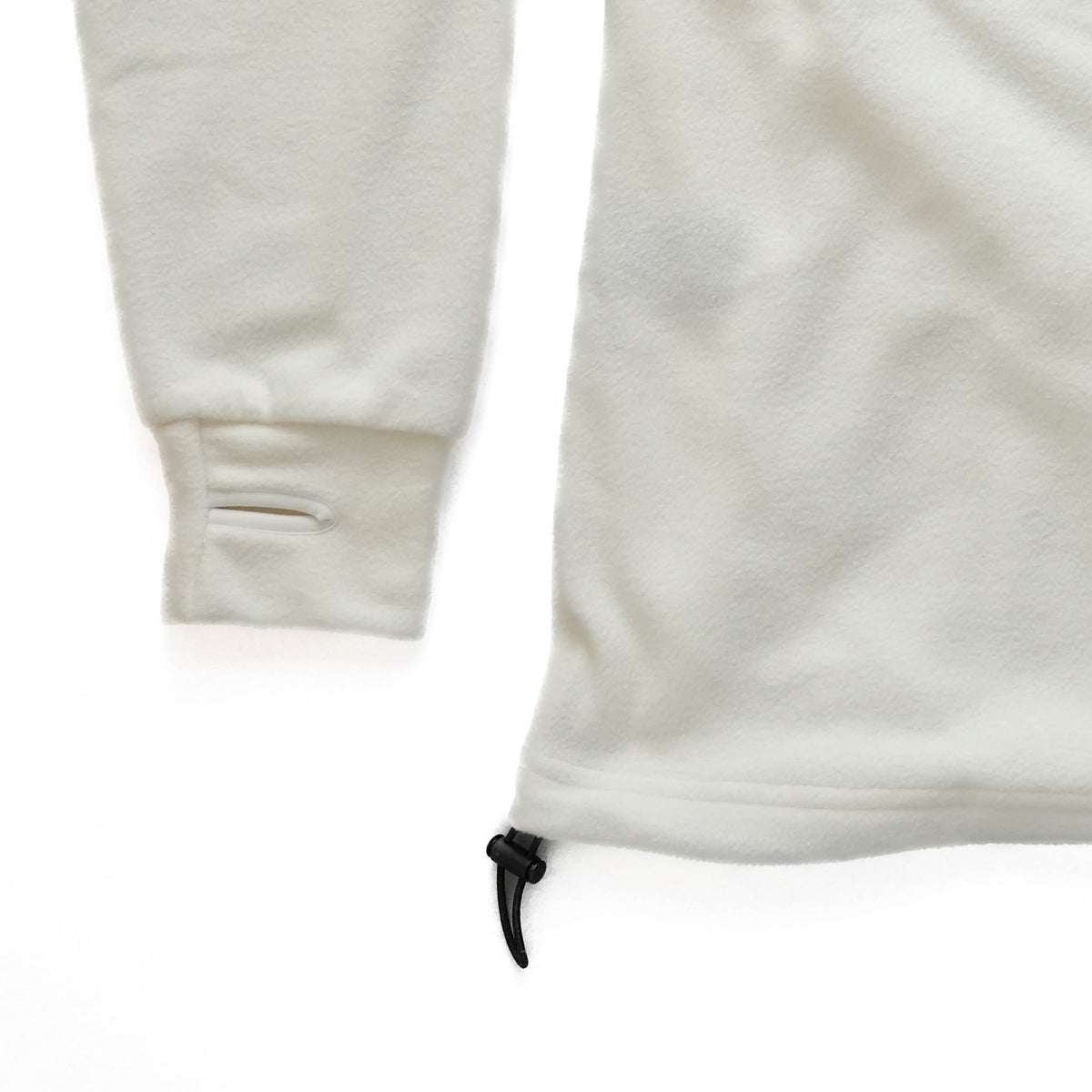 THERMO FLEECE PULLOVER WHITE