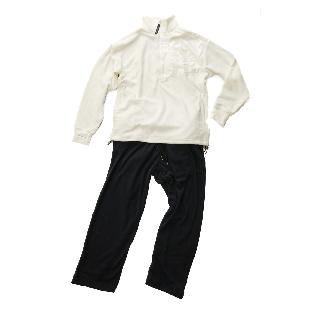 THERMO FLEECE PULLOVER WHITE