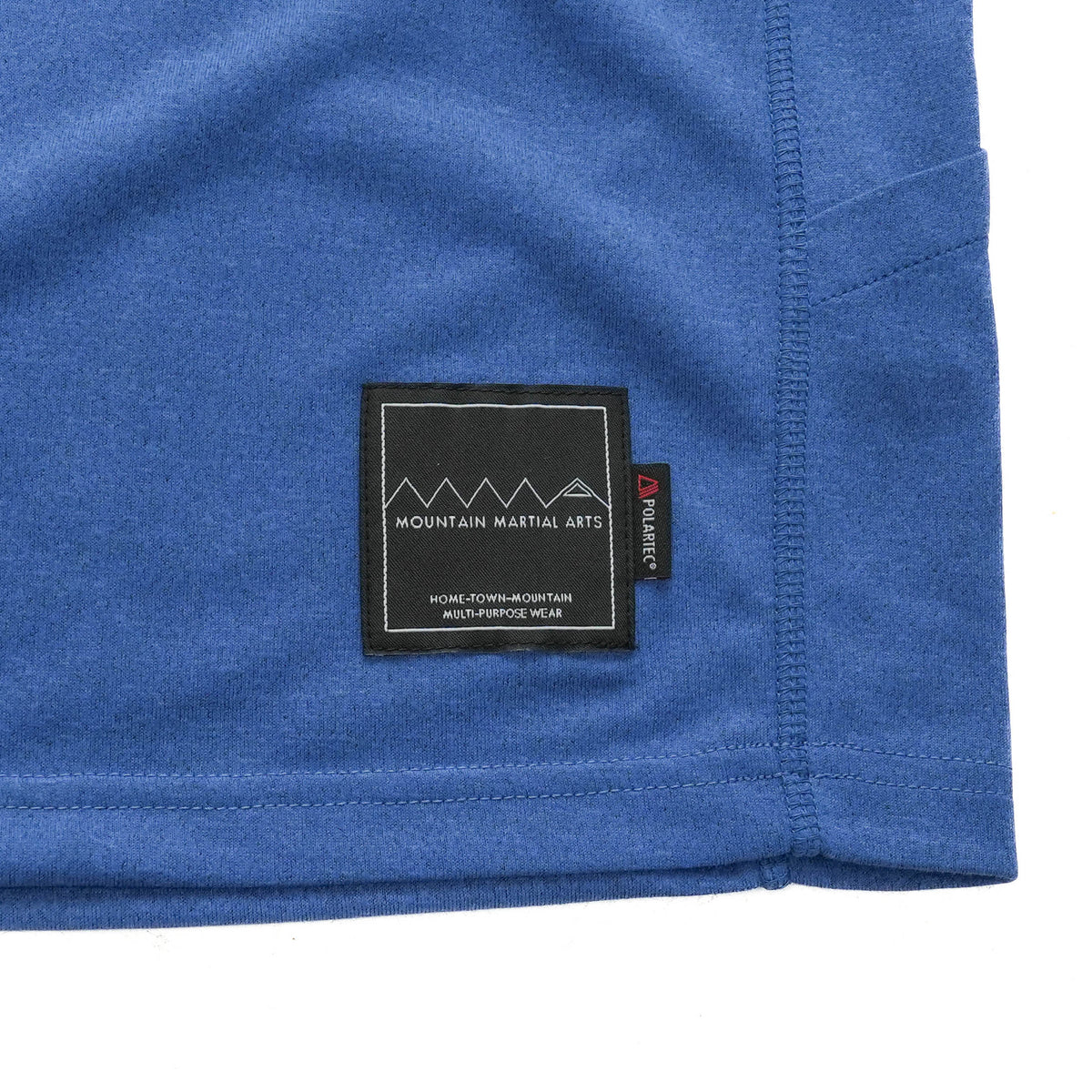 DMRC×MMA  POLARTEC 7th Anniversary Tee Blue Heather