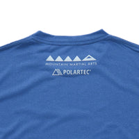 DMRC×MMA  POLARTEC 7th Anniversary Tee Blue Heather