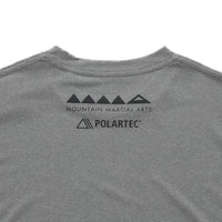 DMRC×MMA  POLARTEC 7th Anniversary Tee Gray Heather