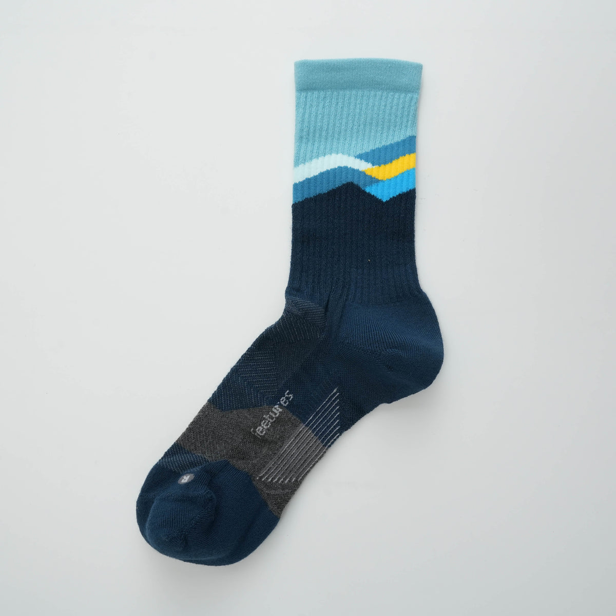 TRAIL MAX CUSHION MINI CREW - mountain high blue