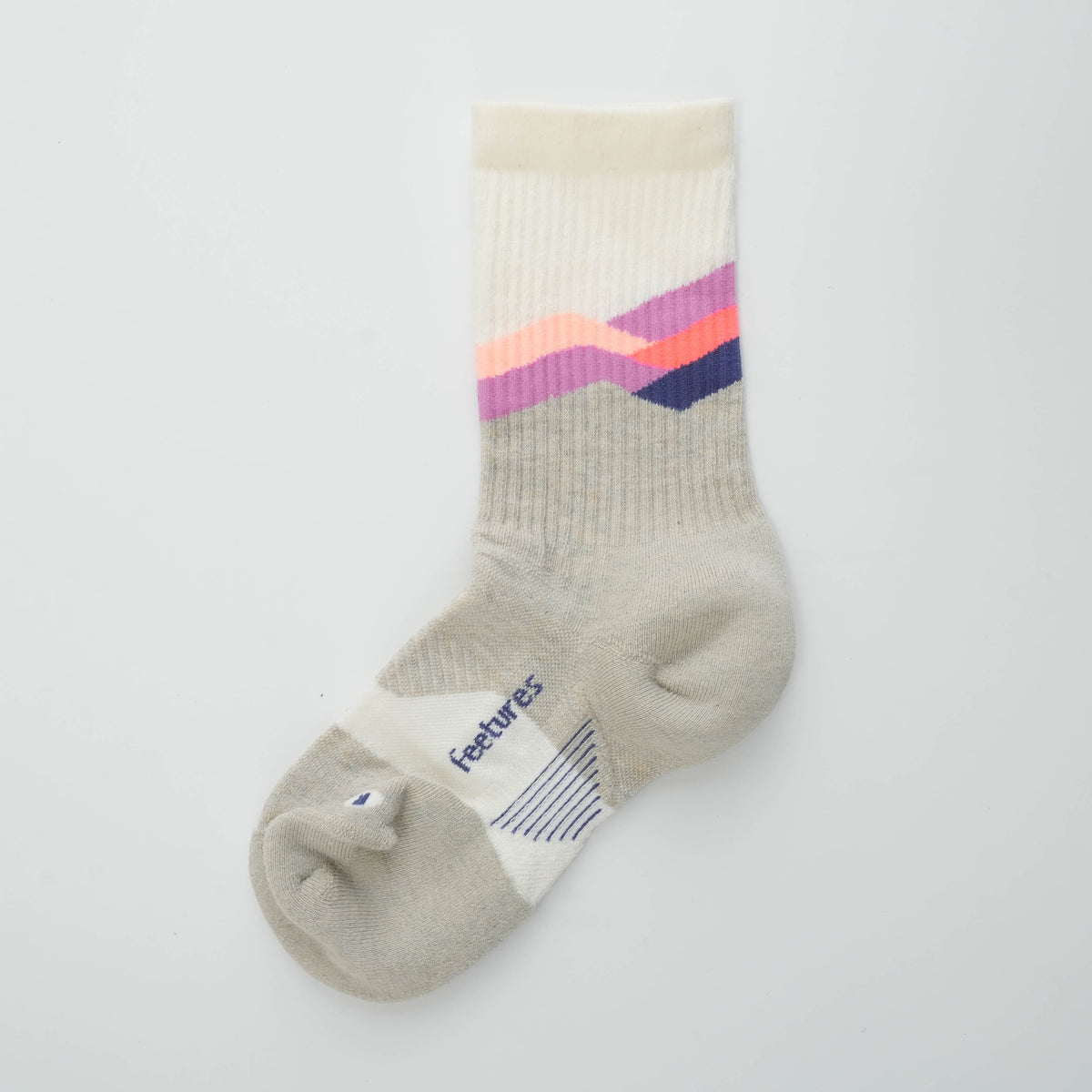 TRAIL MAX CUSHION MINI CREW - mountain high cream