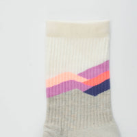 TRAIL MAX CUSHION MINI CREW - mountain high cream