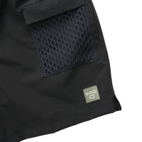 AIR GRID- MESH SHORTS :Black × Navy