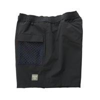 AIR GRID- MESH SHORTS :Black × Navy
