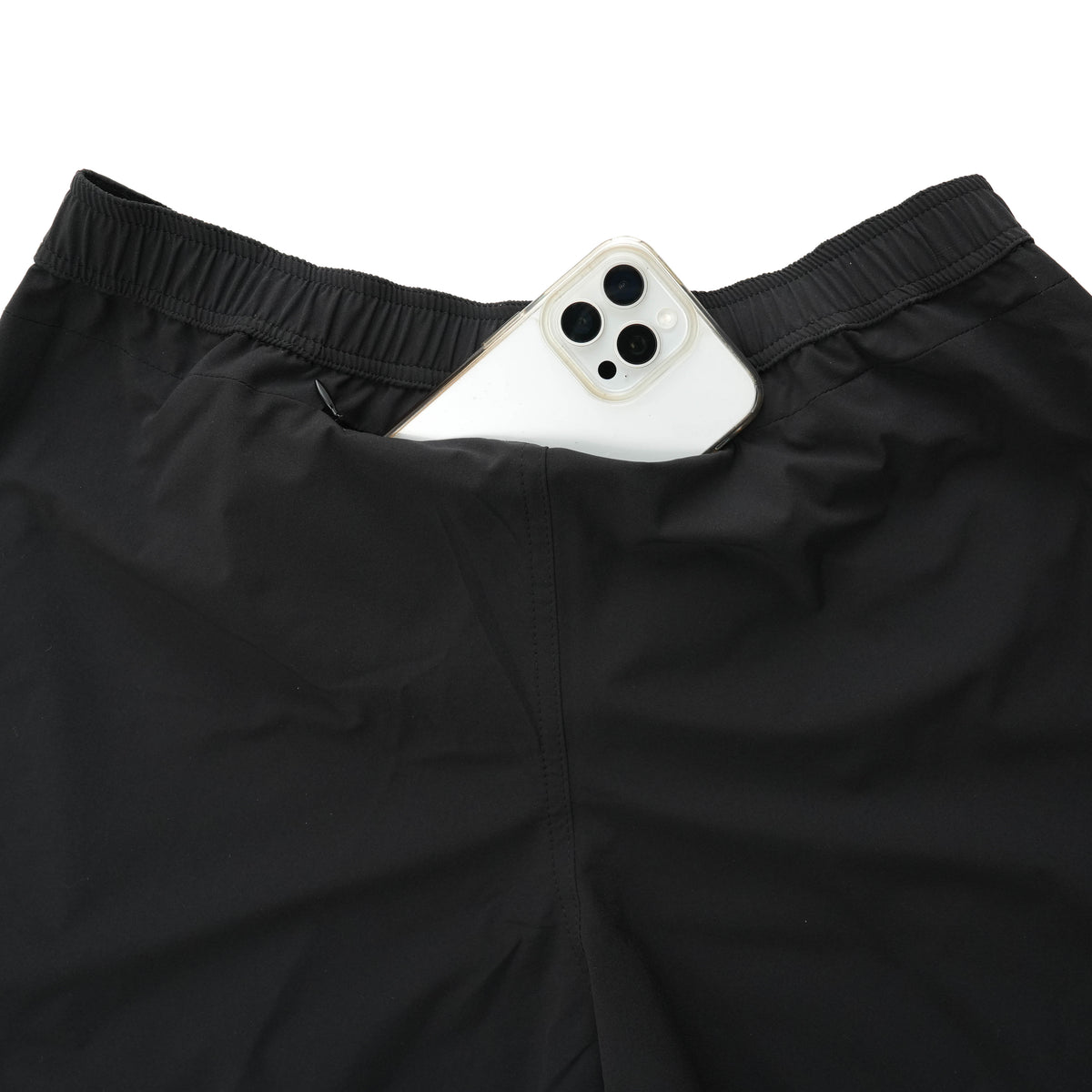 AIR GRID- MESH SHORTS :Black × Navy