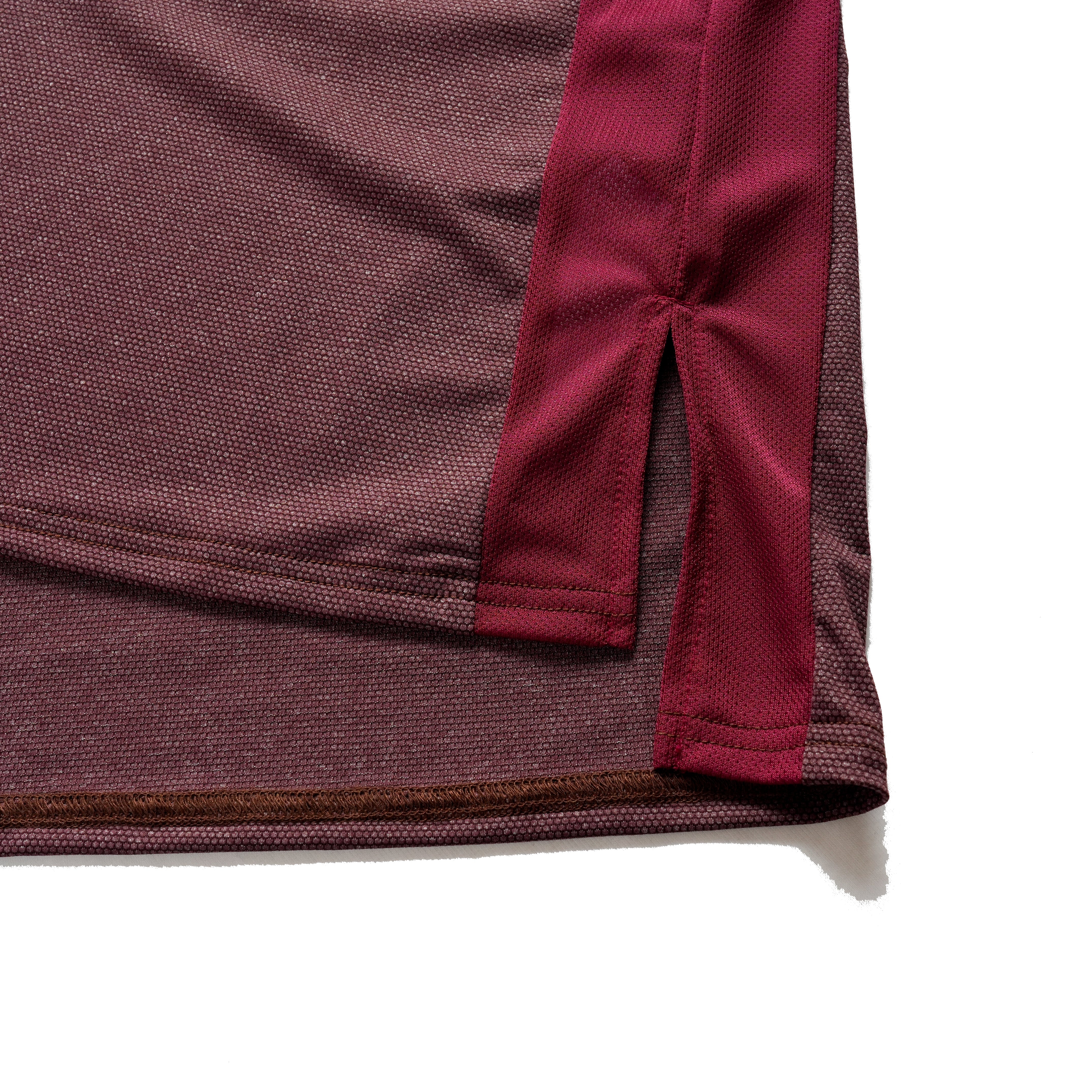 FRENCH SLEEVE TEE / CORDURA® fabric Bordaux – CONNECTED
