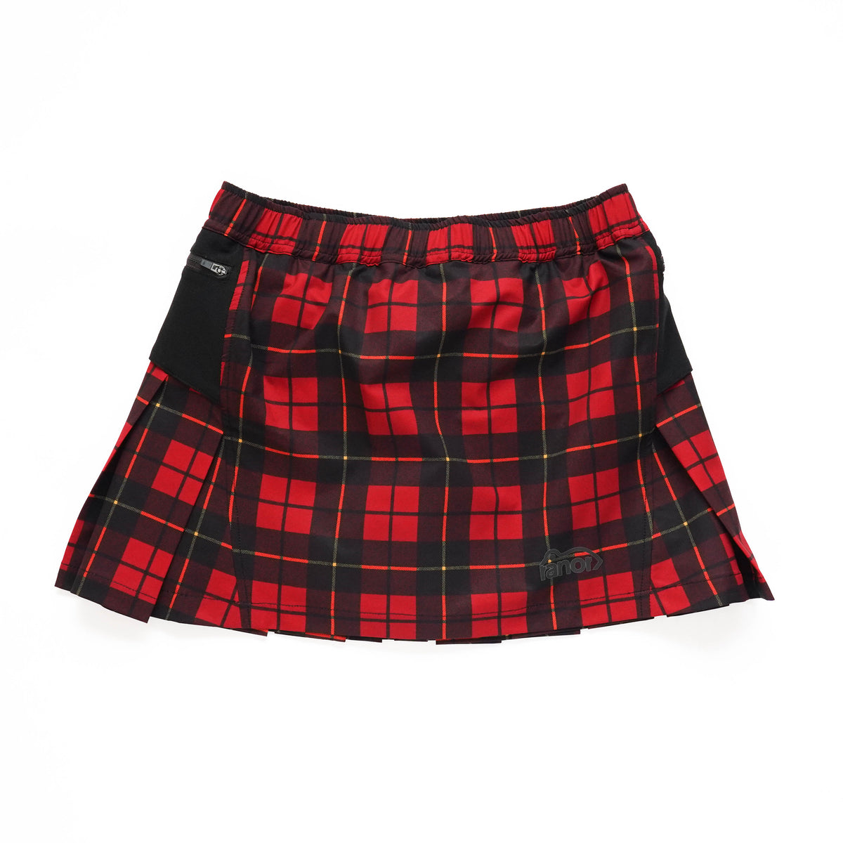 TARTAN CHECK MACQUEEN PLEATS SKIRT