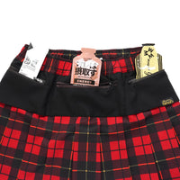 TARTAN CHECK MACQUEEN PLEATS SKIRT