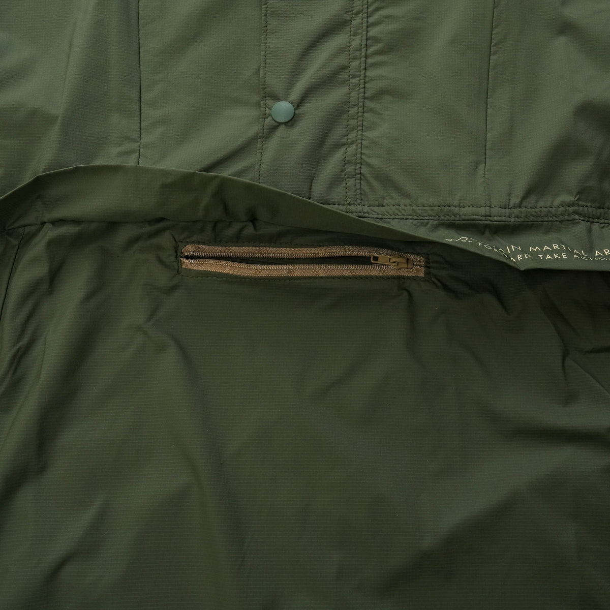 MMABB PERTEX® Packable Anorak “KENNY” Olive