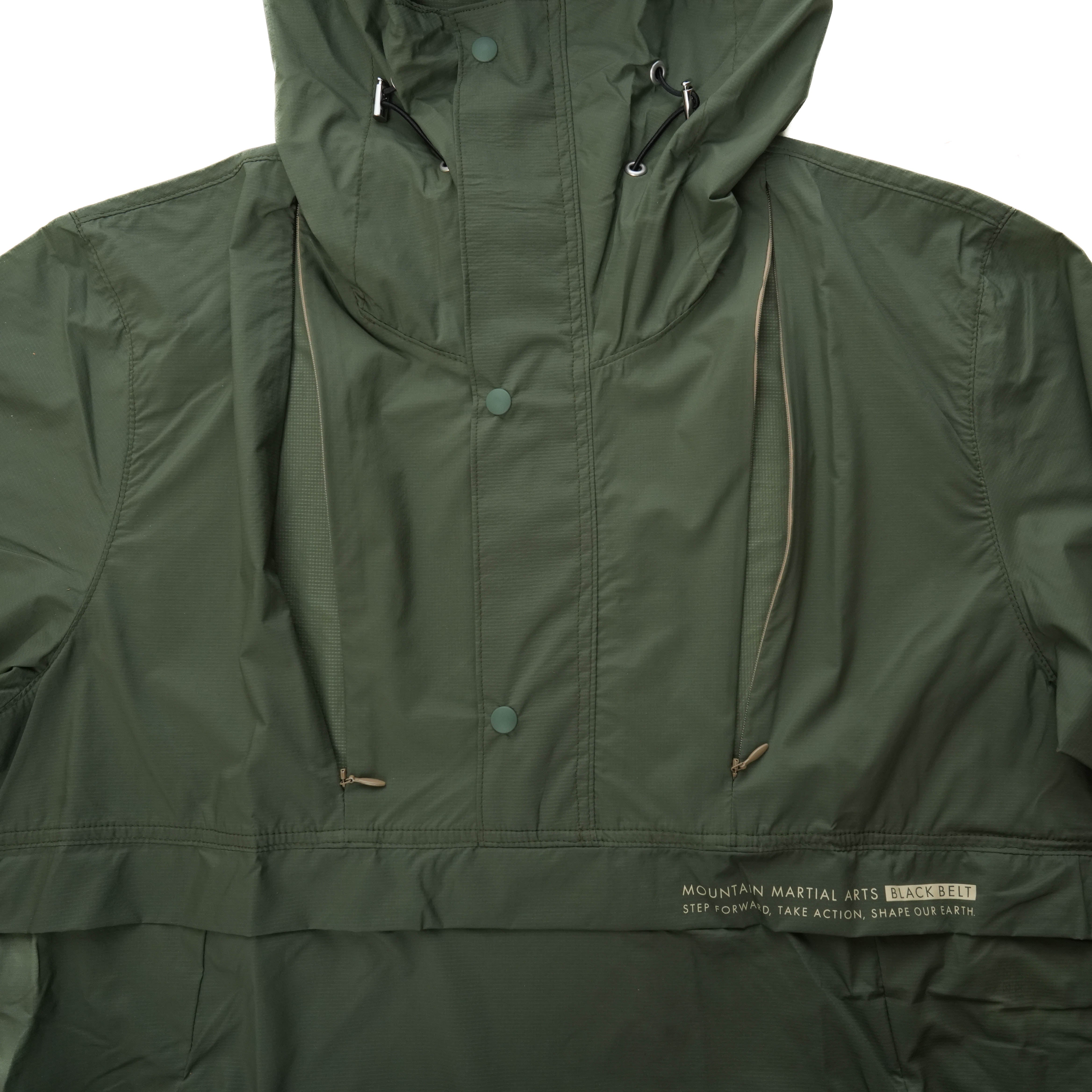 MMABB PERTEX® Packable Anorak “KENNY” Olive – CONNECTED