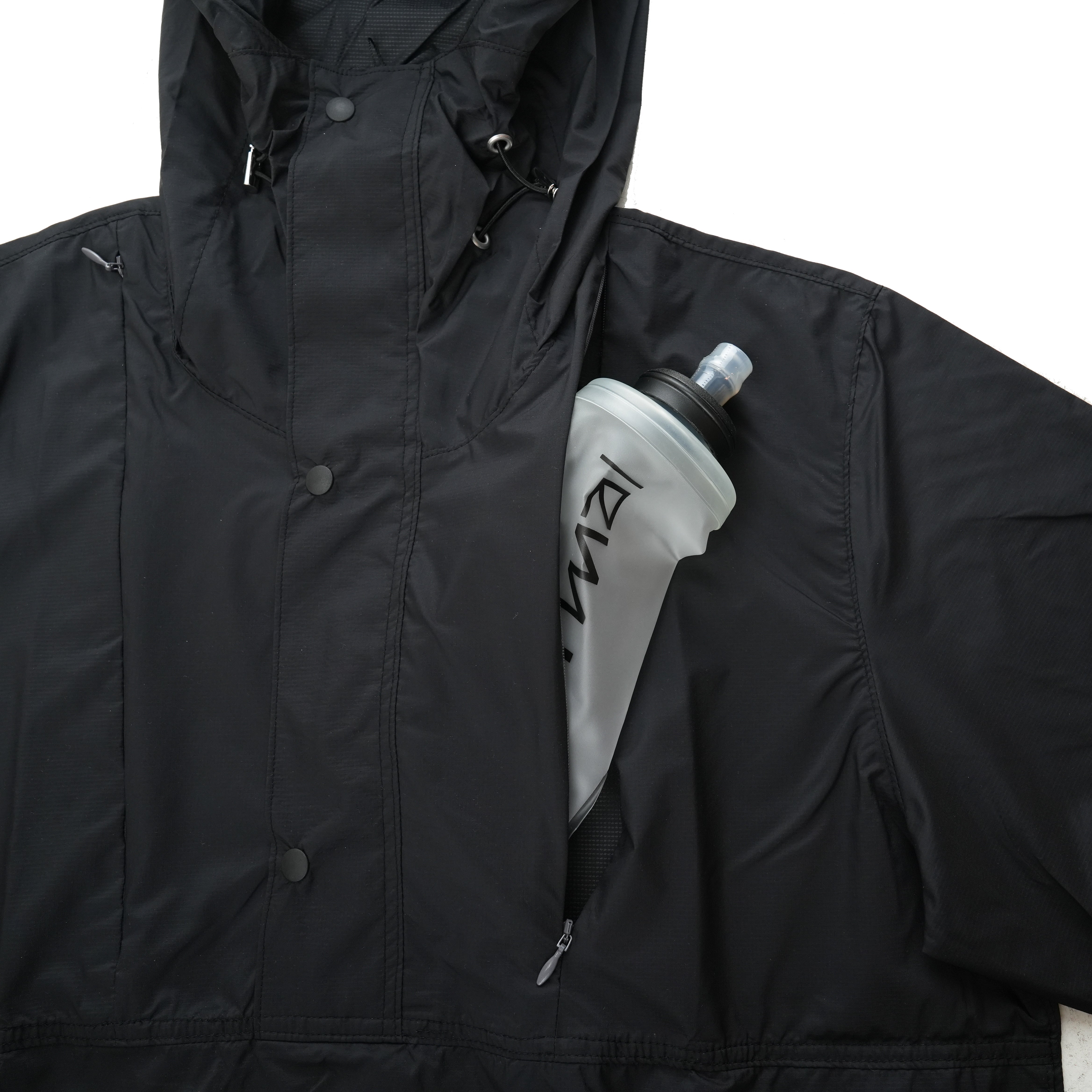 MMABB PERTEX® Packable Anorak “KENNY” Black – CONNECTED