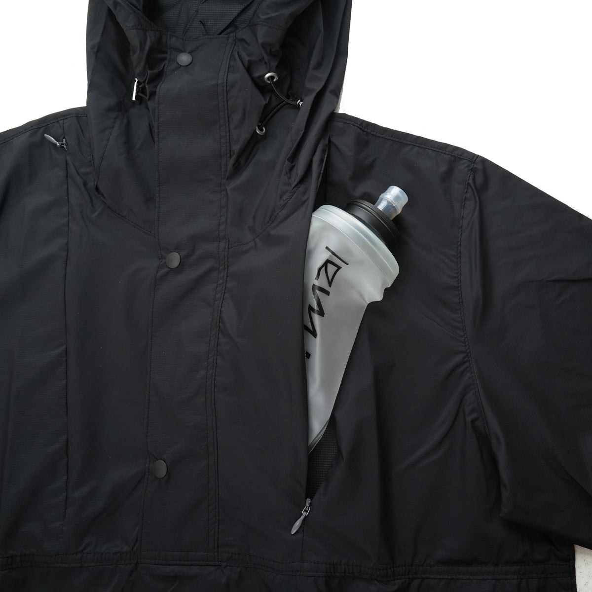 MMABB PERTEX® Packable Anorak “KENNY” Black