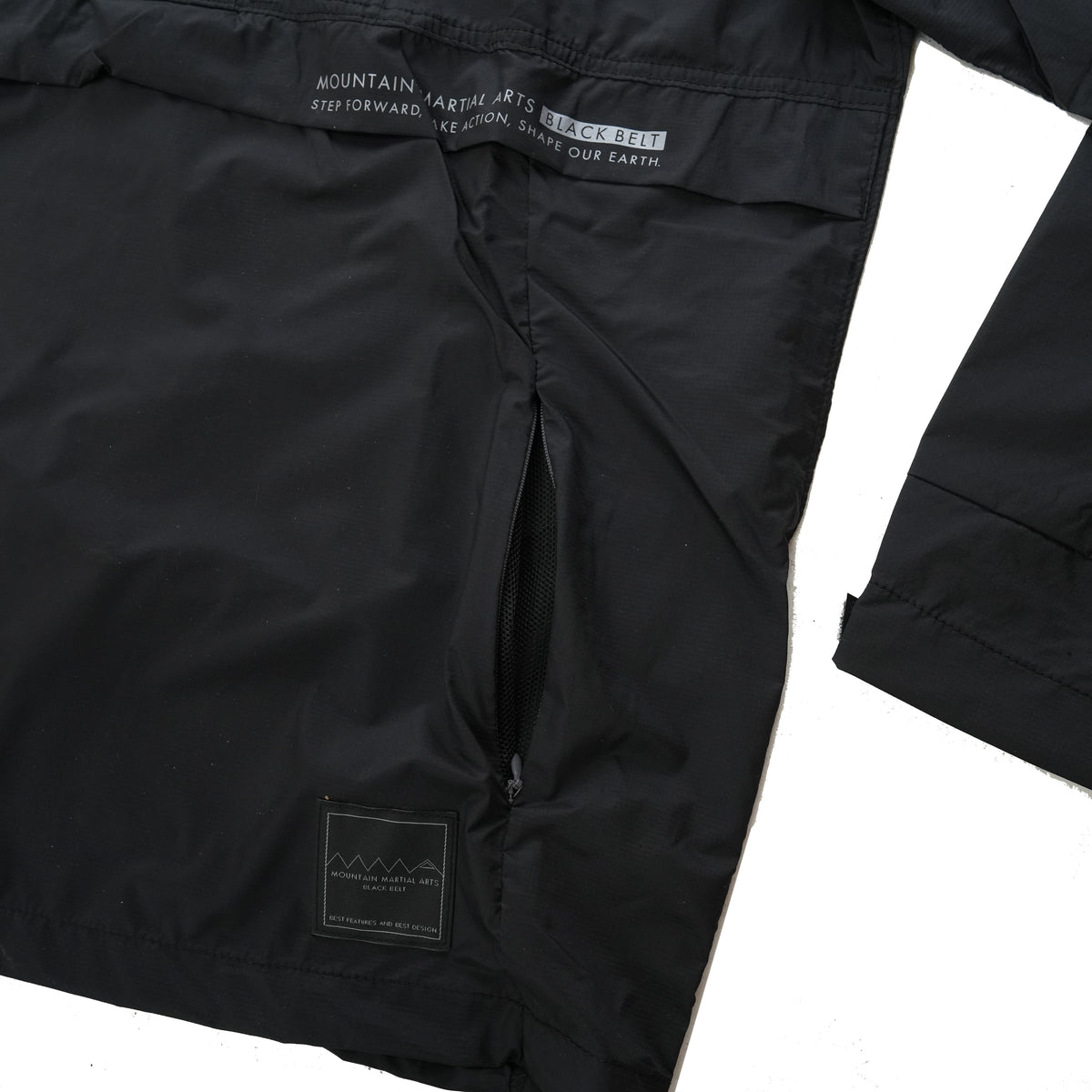 MMABB PERTEX® Packable Anorak “KENNY” Black