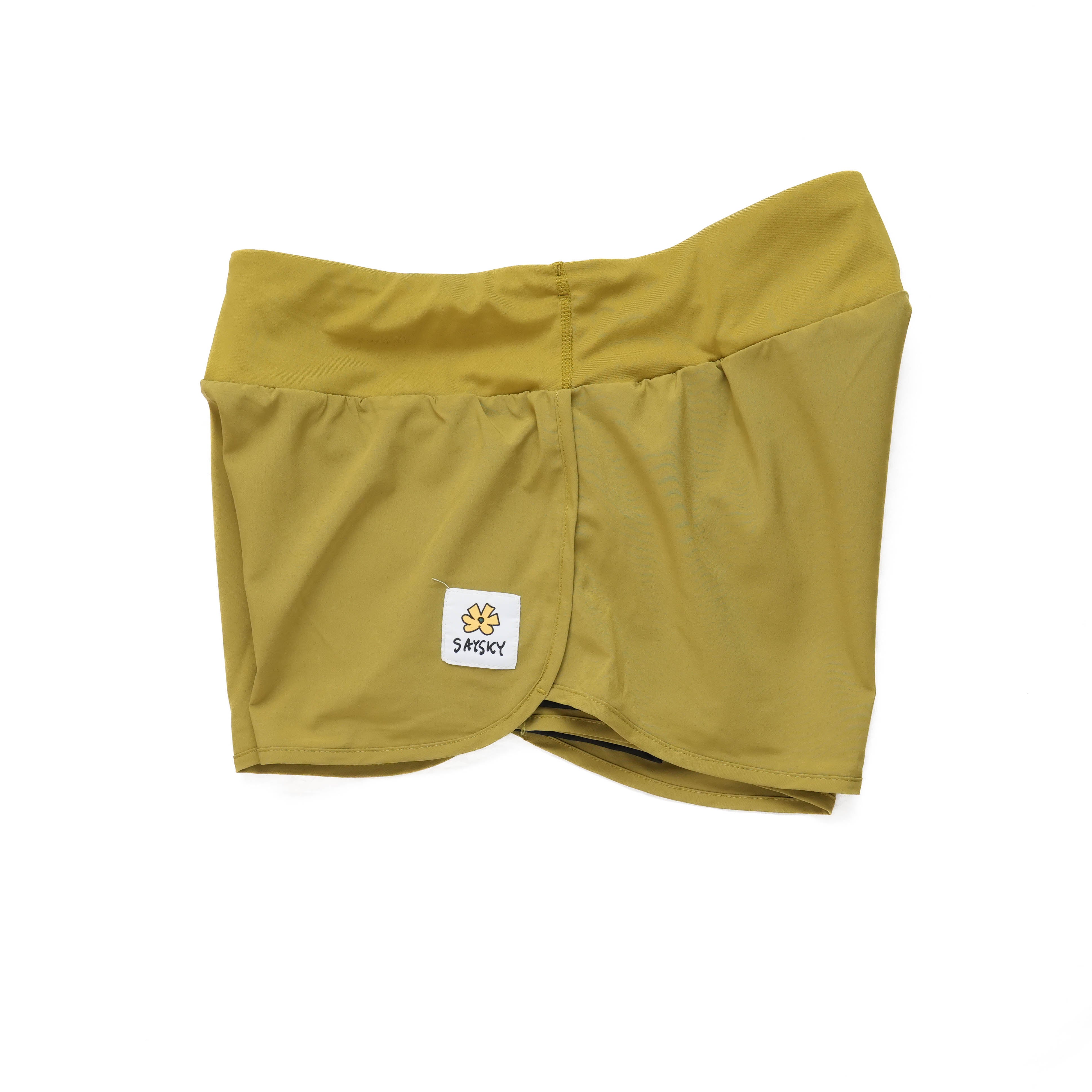 その他のブランド（other）/ショーツ・パンツ WMNS FLOWER 2 IN 1 PACE SHORTS 3 W FLOWER PACE SHORTS 3INCH - YELLOW – CONNECTED