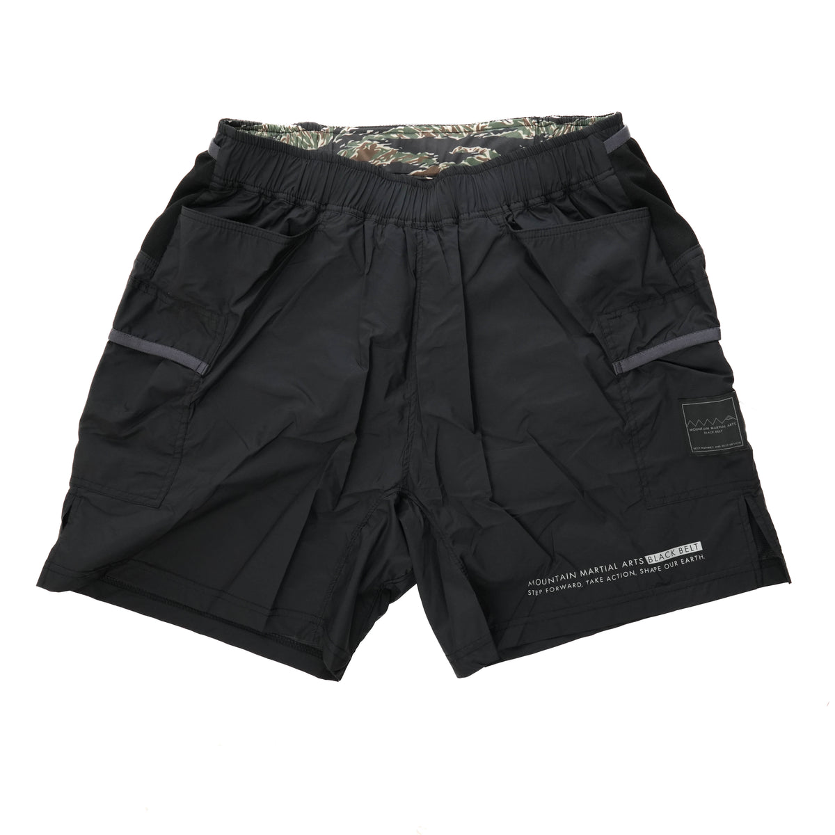 MMABB PERTEX® 7-pockets Run Shorts “Liger” Black