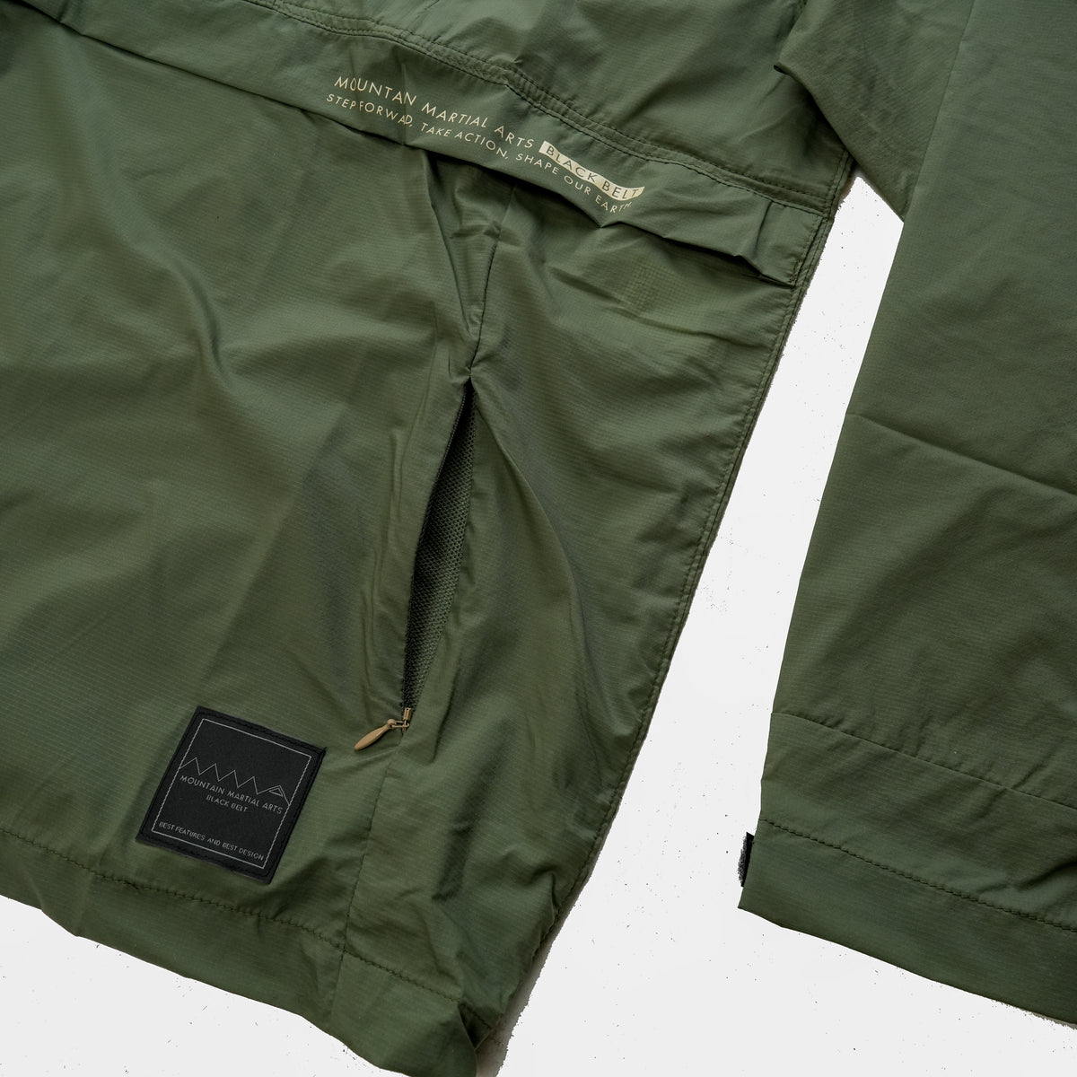 MMABB PERTEX® Packable Anorak “KENNY” Olive