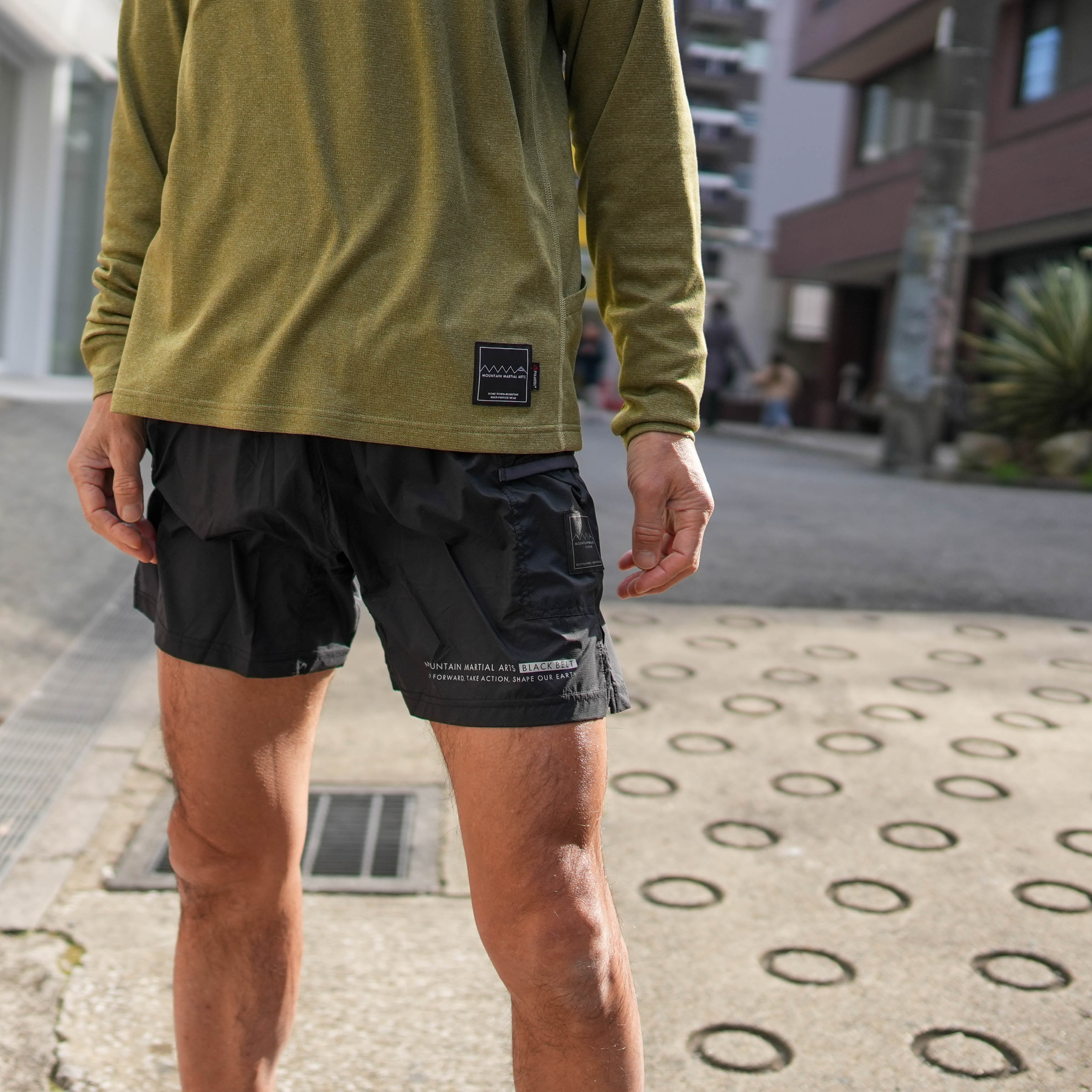 MMABB PERTEX® 7-pockets Run Shorts “Liger” Black – CONNECTED