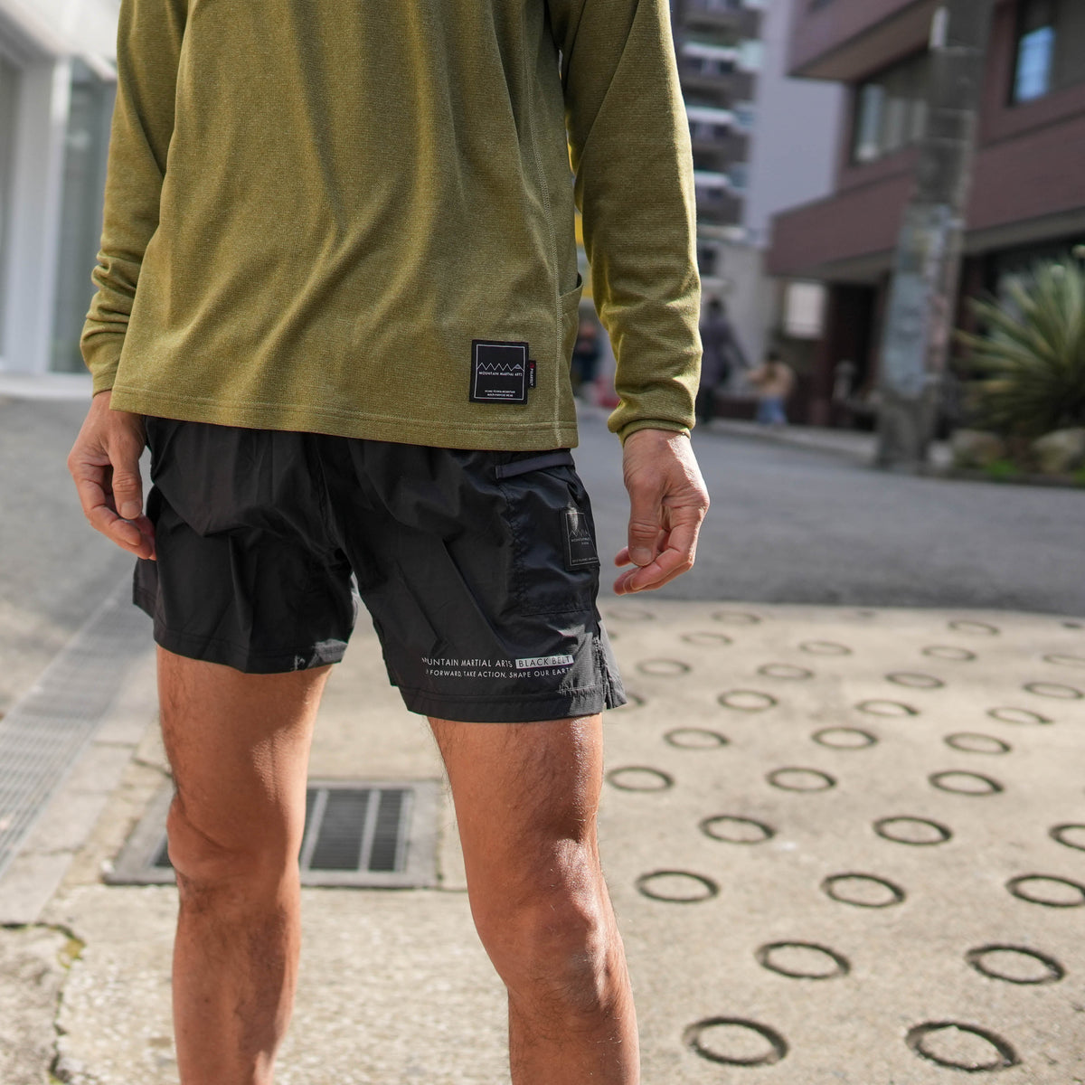 MMABB PERTEX® 7-pockets Run Shorts “Liger” Black