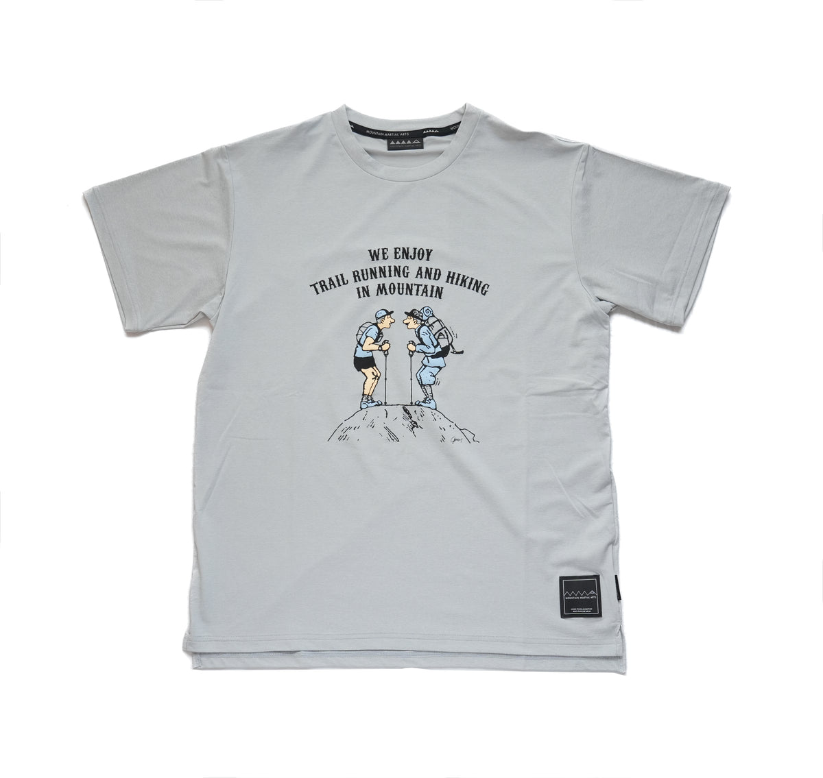 MMA SAYAMA works Enjoy Mountain Tee by Jerry Ukai L.Gray