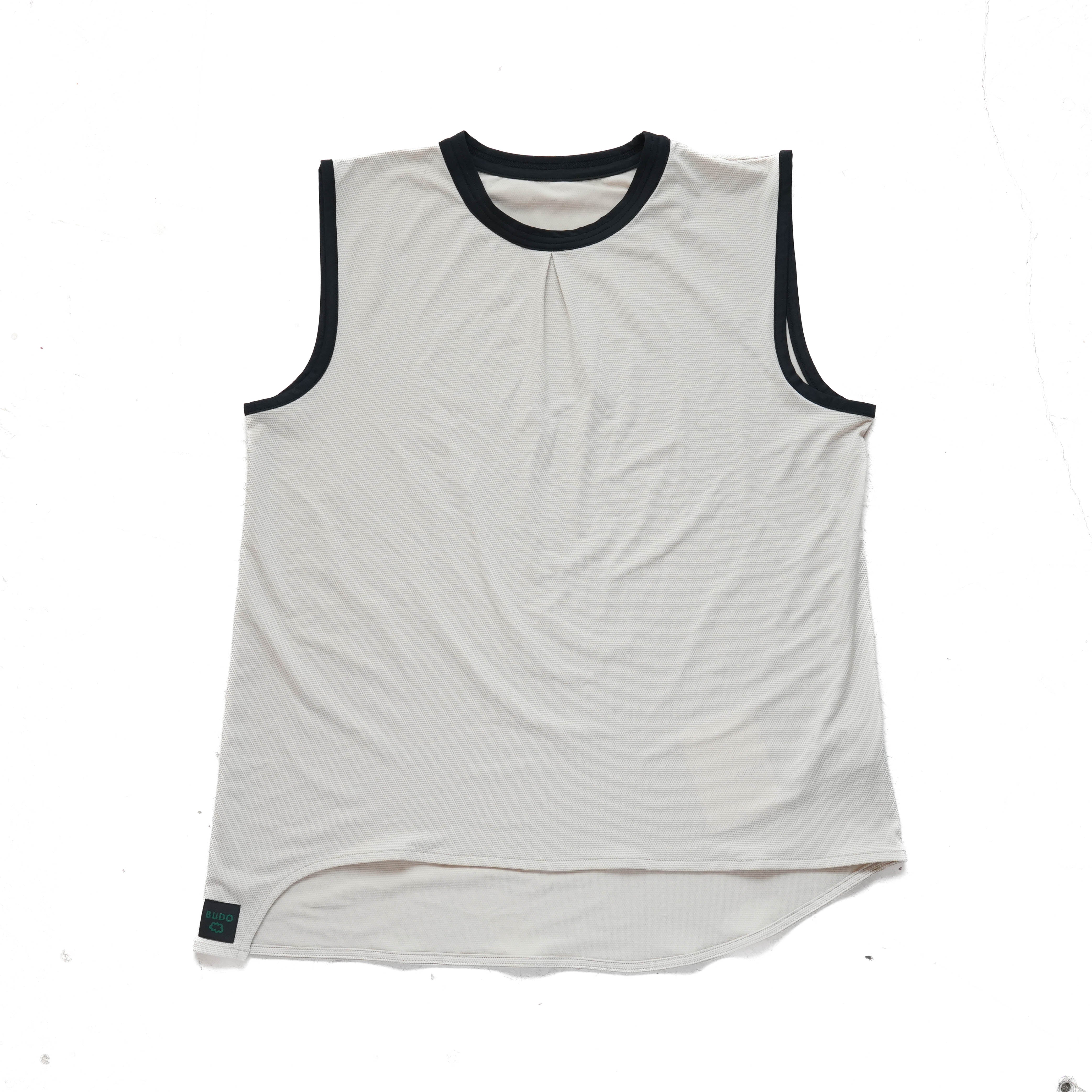 Mountain Pass top Sleeve_Less Off white – CONNECTED