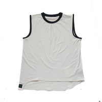 Mountain Pass top Sleeve_Less Off white