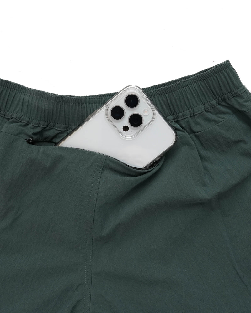 MINIMUM MESH SHORTS  Bird green ×Black