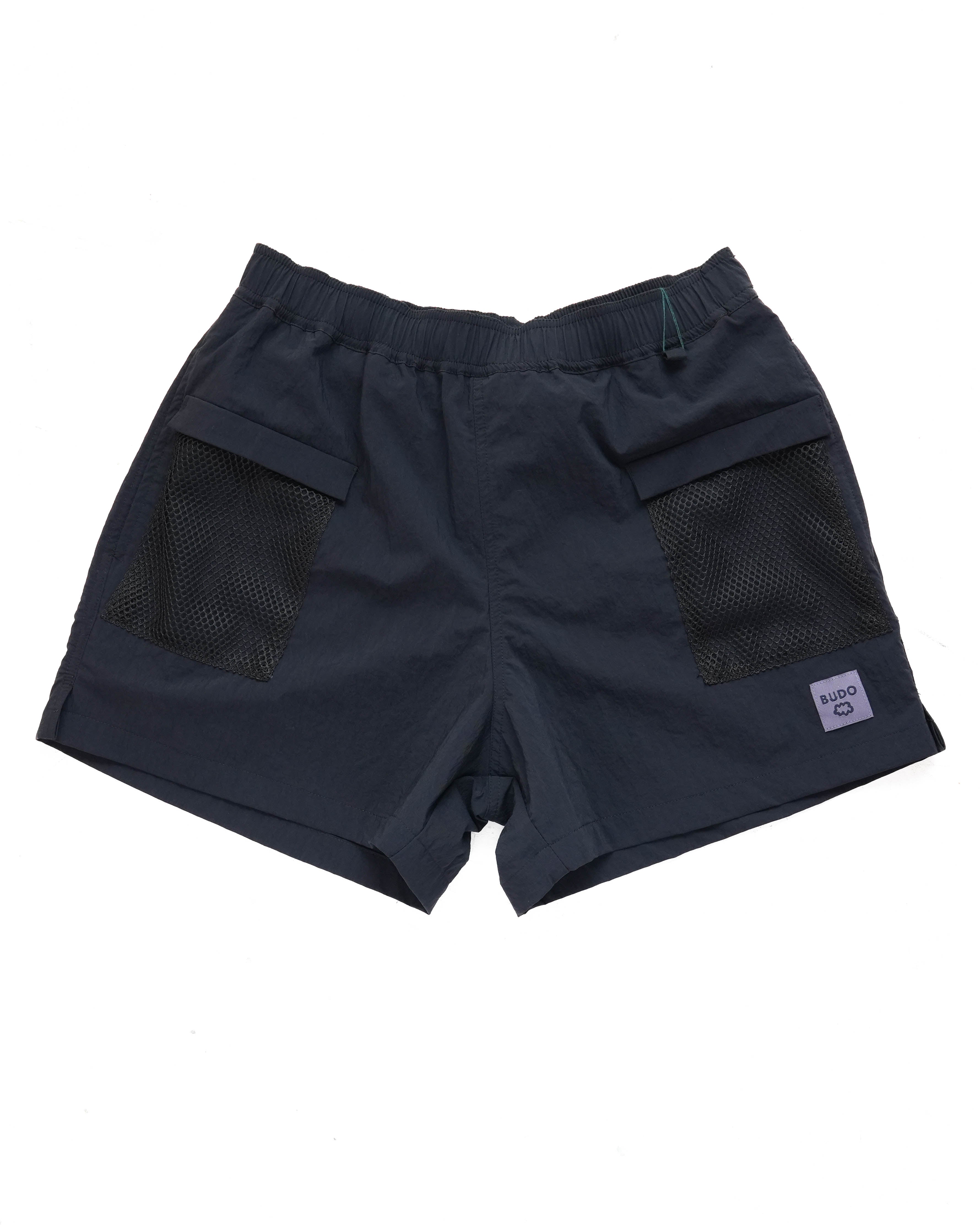 MINIMUM MESH SHORTS Black ×Black – CONNECTED